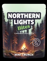 Mint Crunch Chocolate Bites | Northern Lights FX | 200mg/4x50mg