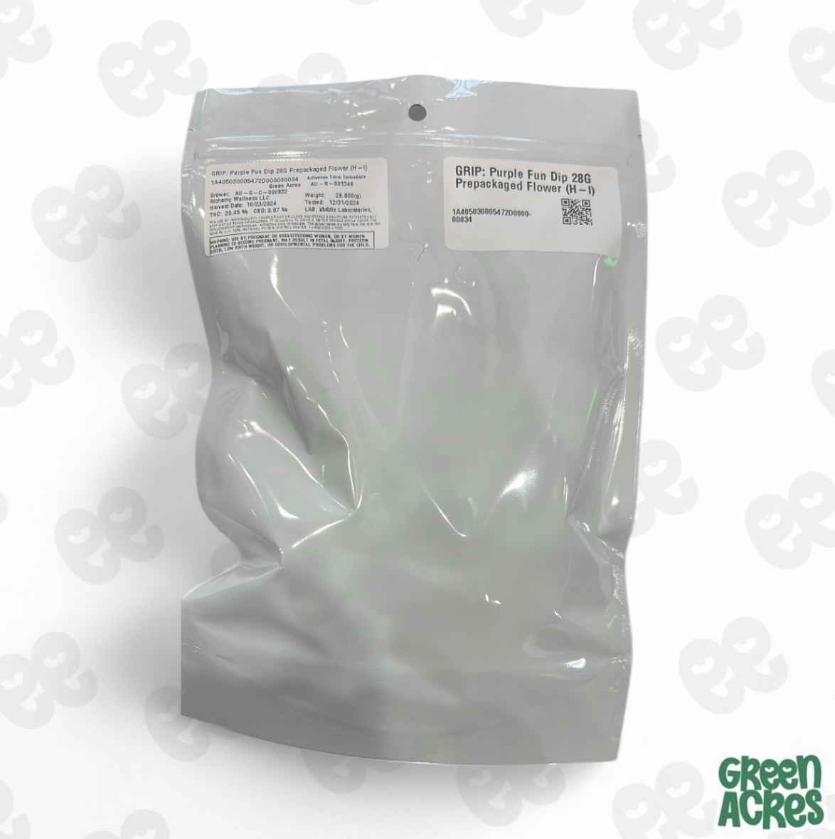 Purple Fun Dip 28G Prepackaged Flower (H-I)
