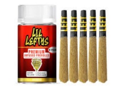Left Coast | Cherry Volcano | Lil Lefty’s Infused | Preroll 5pk