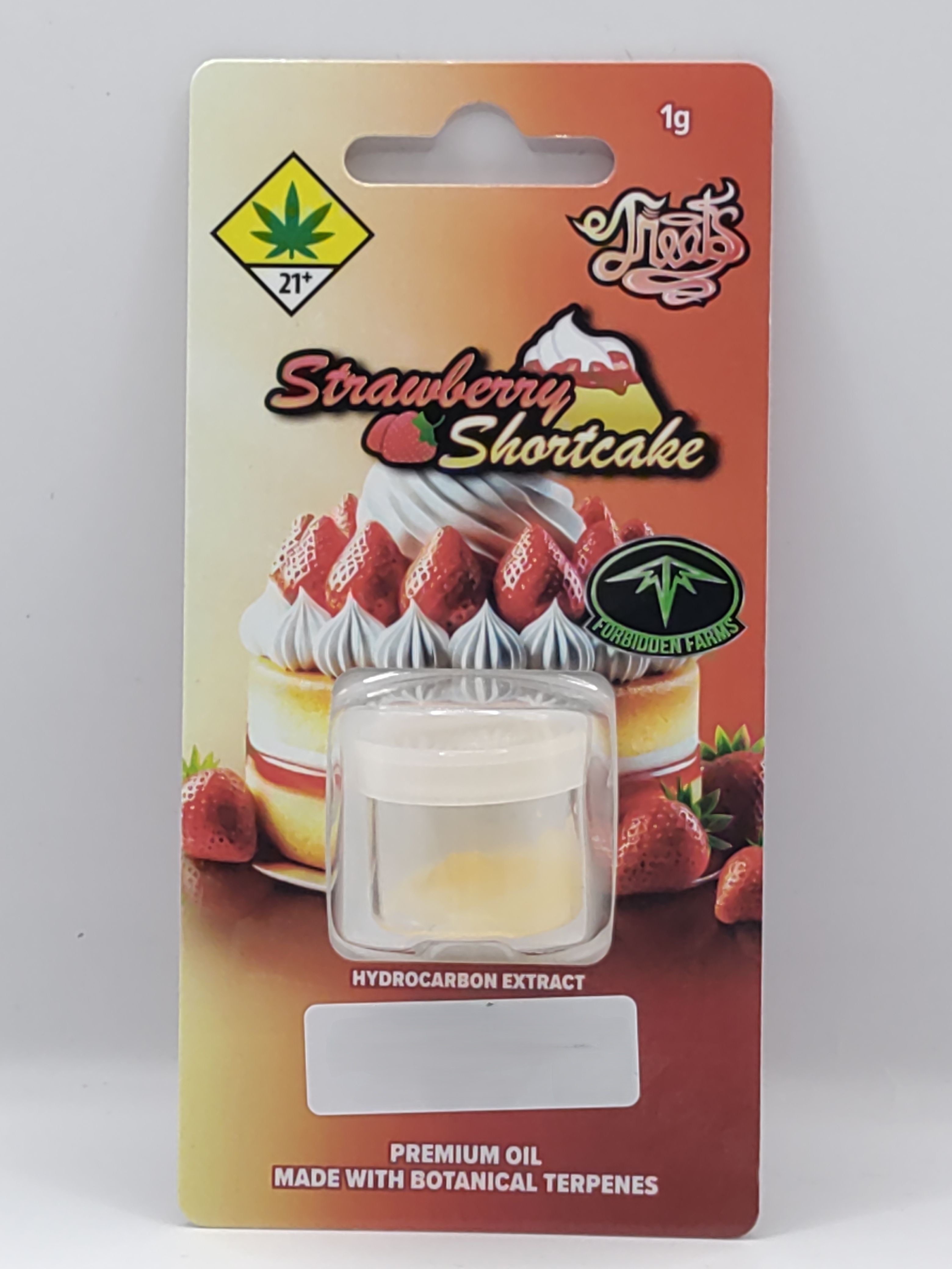 Strawberry Shortcake Wax 1g Treats