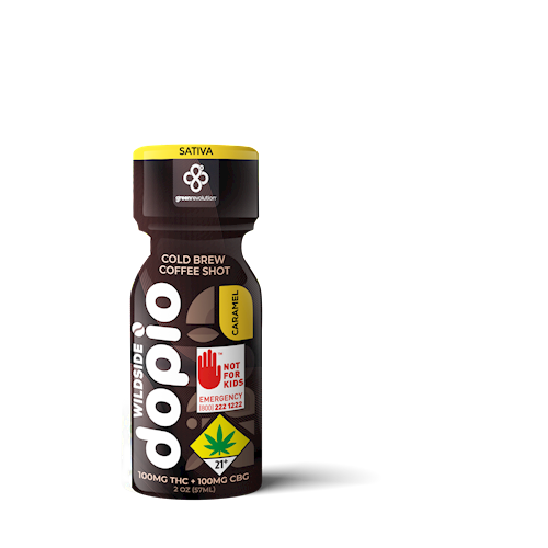 Caramel Dopio Shot (100mg THC + 100mg CBG) (DOH)