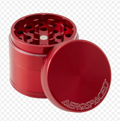 Four Piece Grinder Red 2"