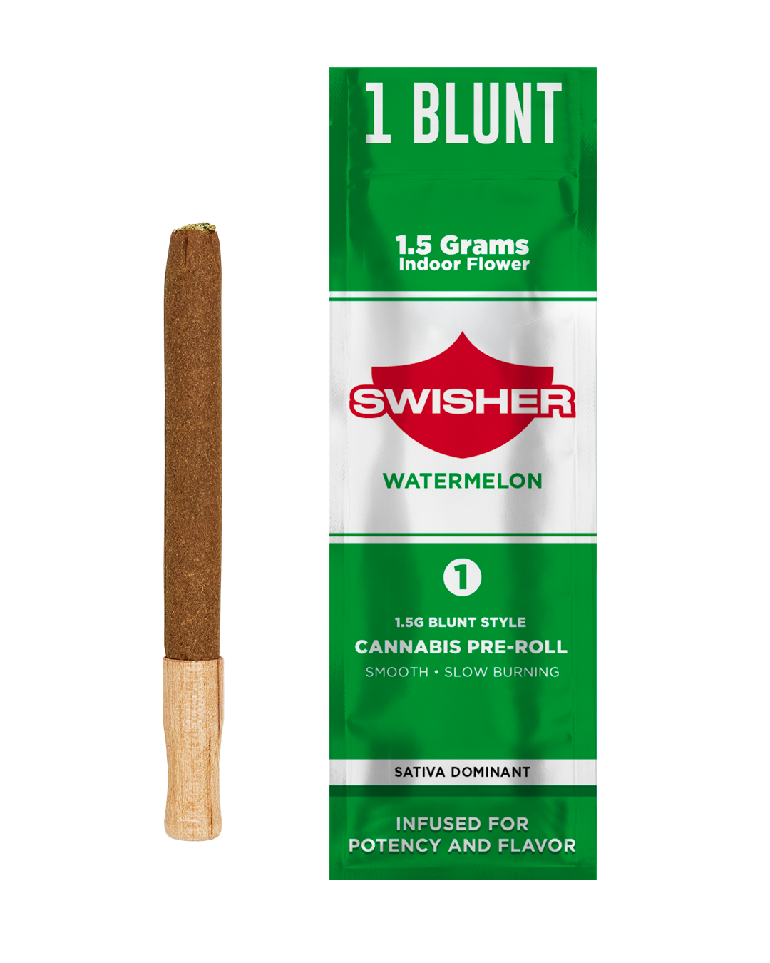 Swisher - 1.5G Infused Blunt - Watermelon