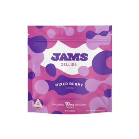 Grassroots Jams Jellies Mixed Berries 10pk (H) 100mg