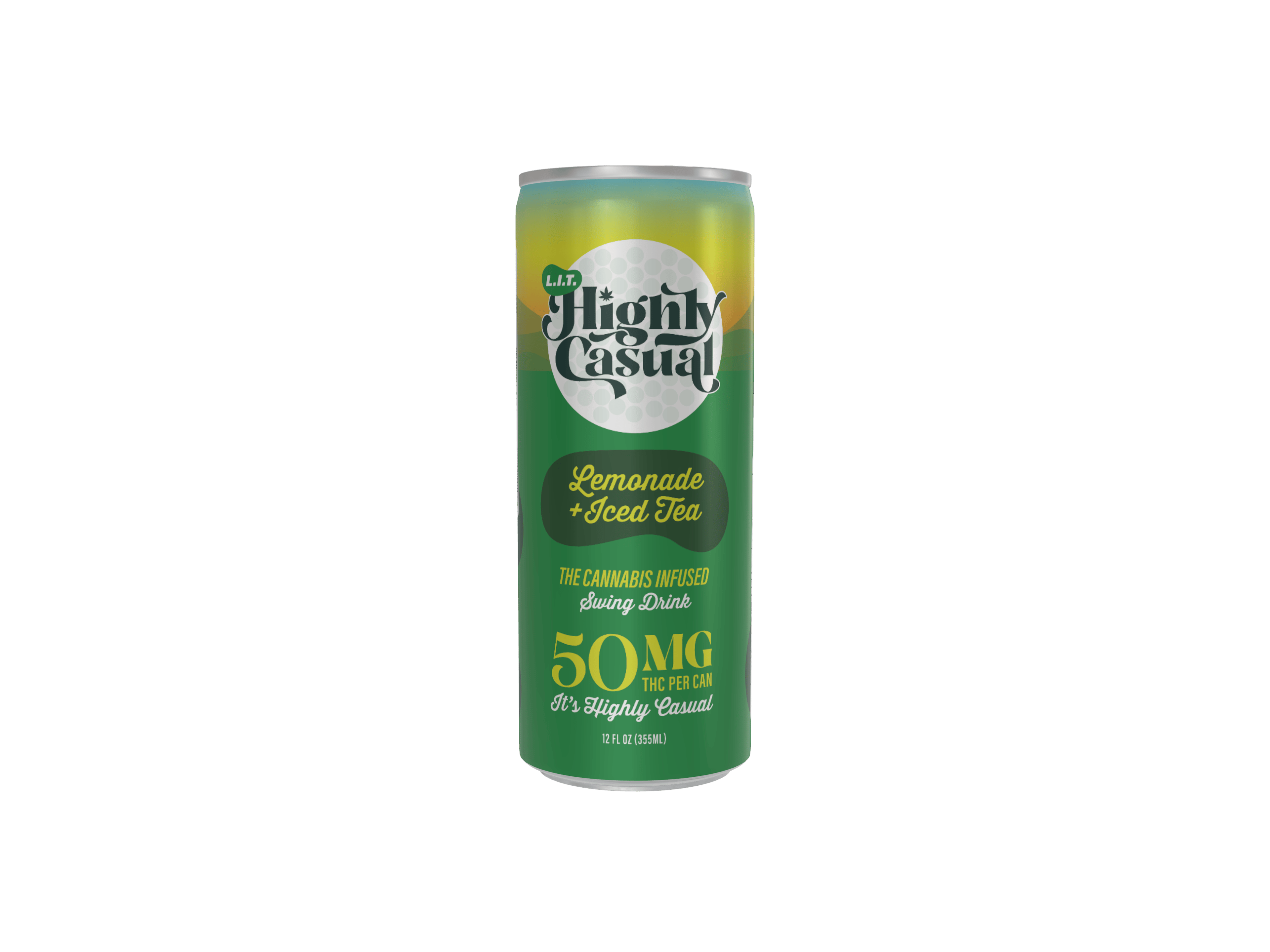 HIGHLY CASUAL | LEMONADE ICED TEA | SELTZER | 50MG