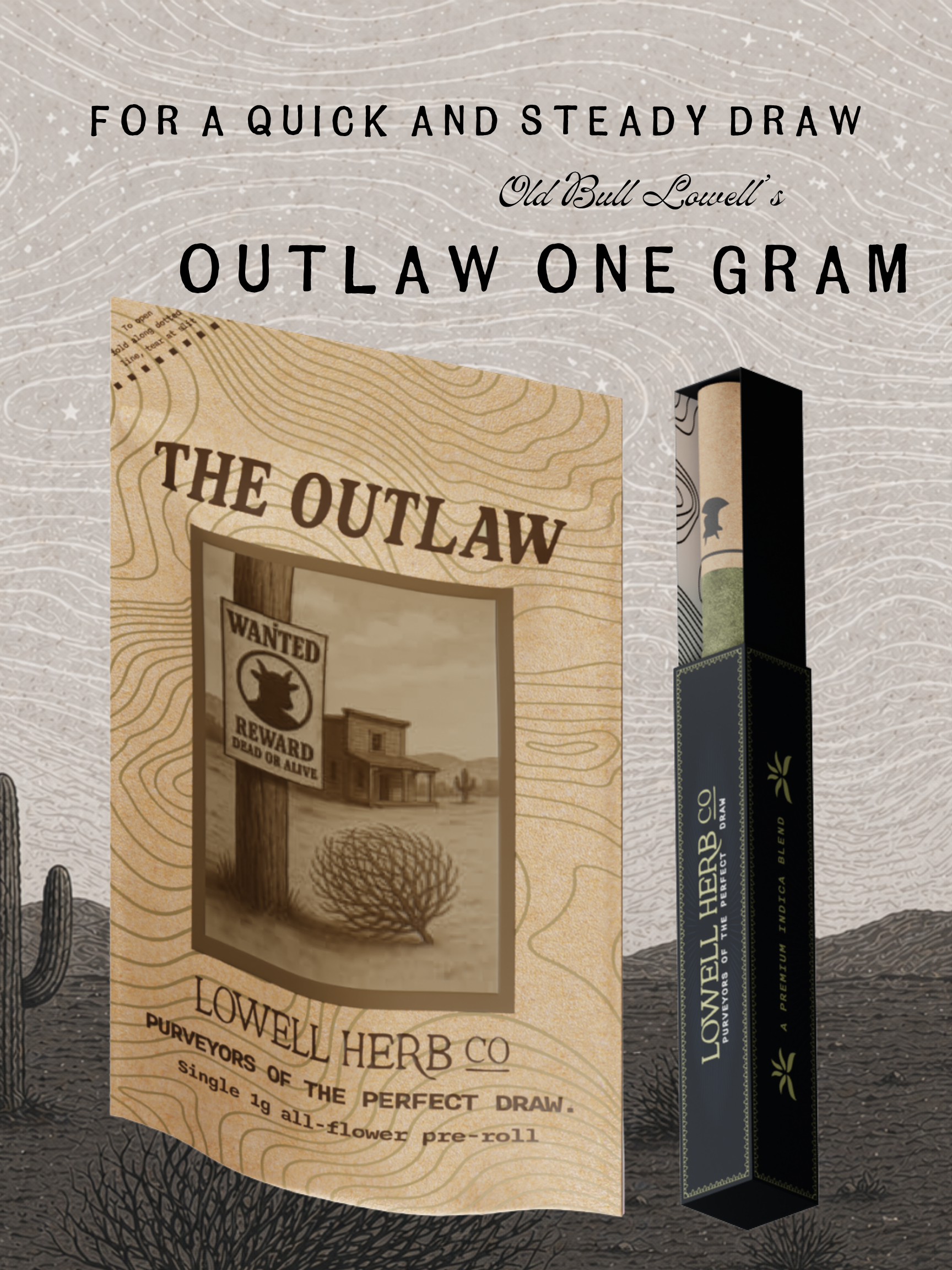 Lowell Outlaw | Dreamweaver | Single 1g Pre-Roll