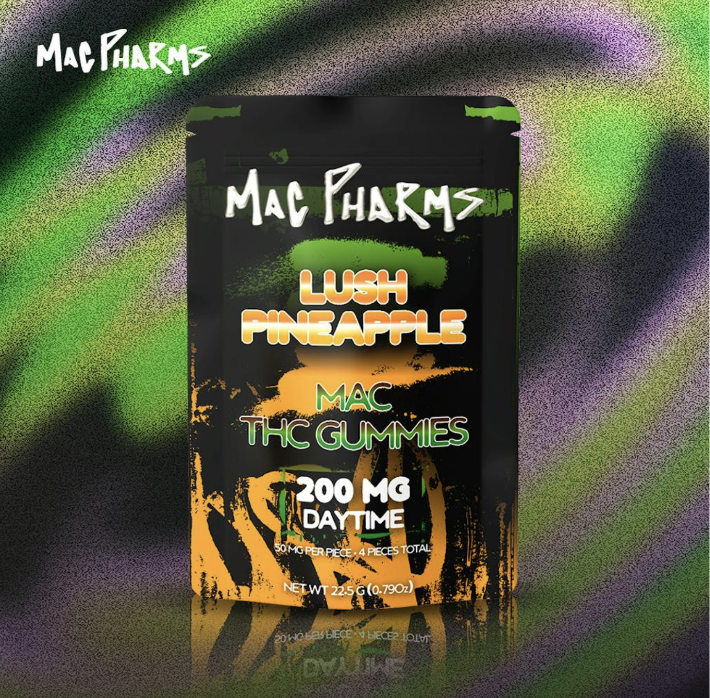 MAC PHARMS | LUSH PINEAPPLE | GUMMIES | 200MG