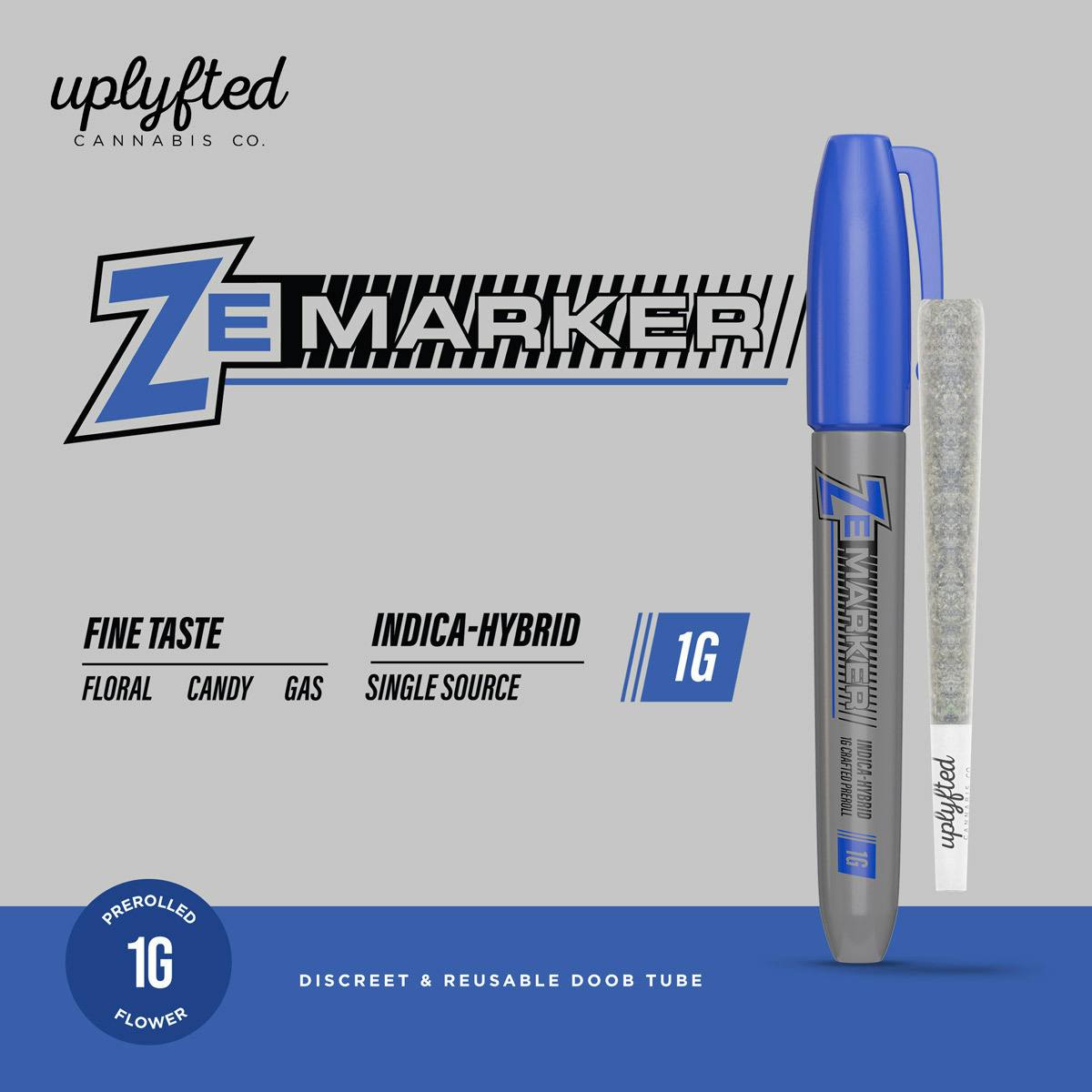 UPLYFTED | ZE MARKER | PRE-ROLL INDICA/HYBRID