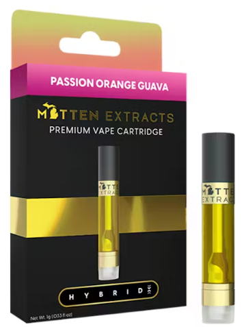 Mitten Extracts - Passion Orange Guava - 1g Cart