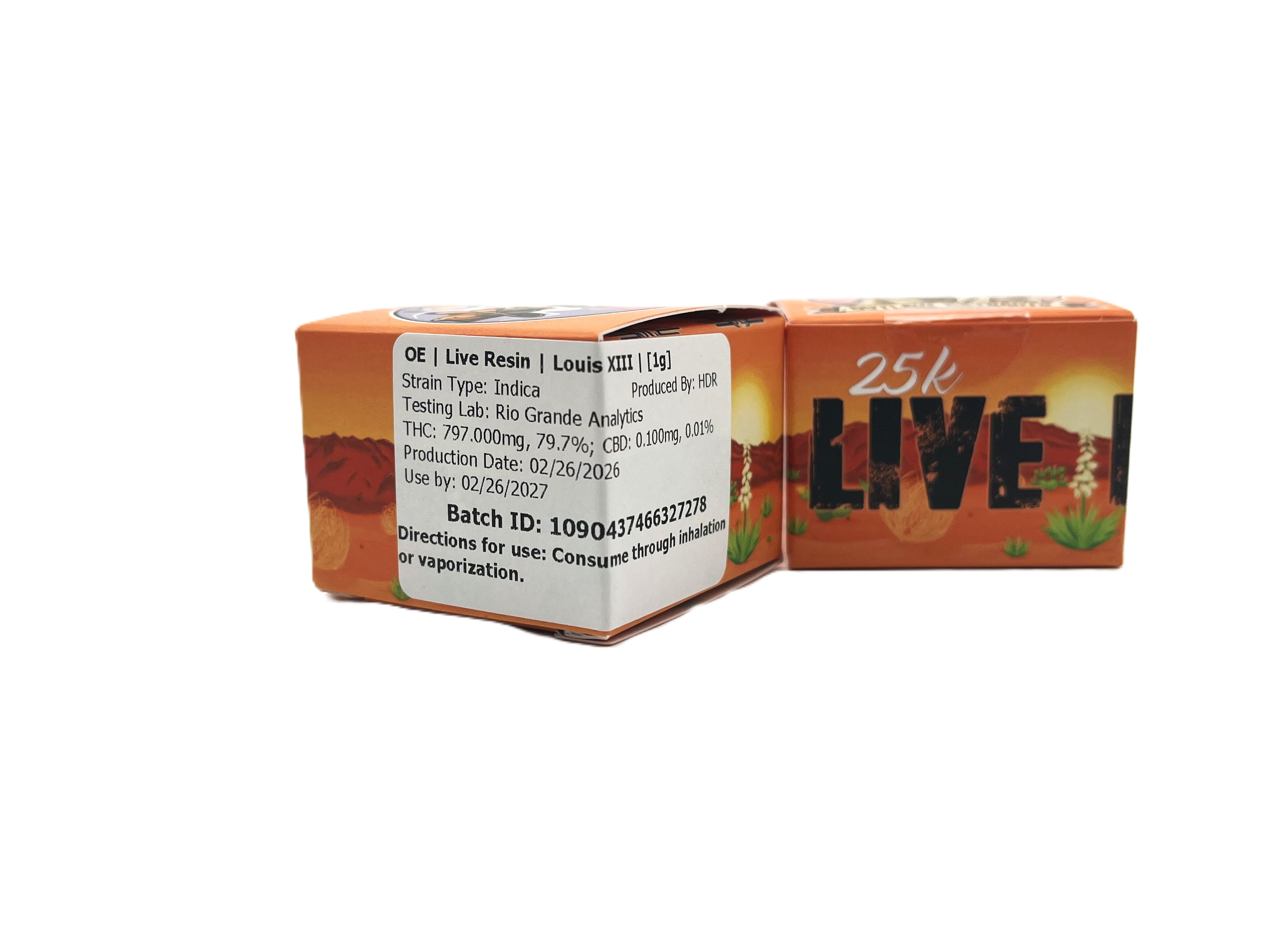 Louie X111 Live Resin Wax | 1g