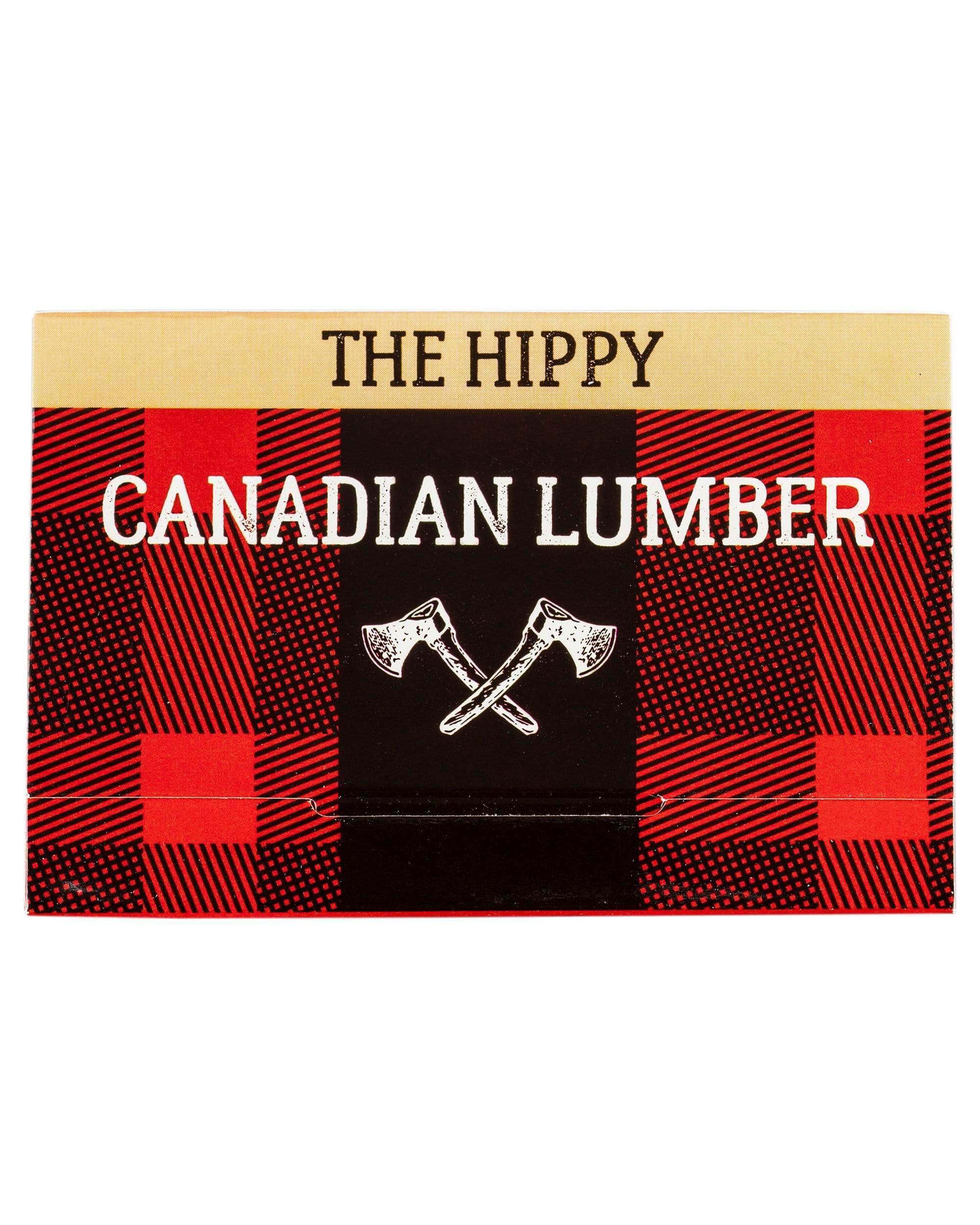 Canadian Lumber Unbleached Rolling Papers With Tips Hippy 1 1/4“