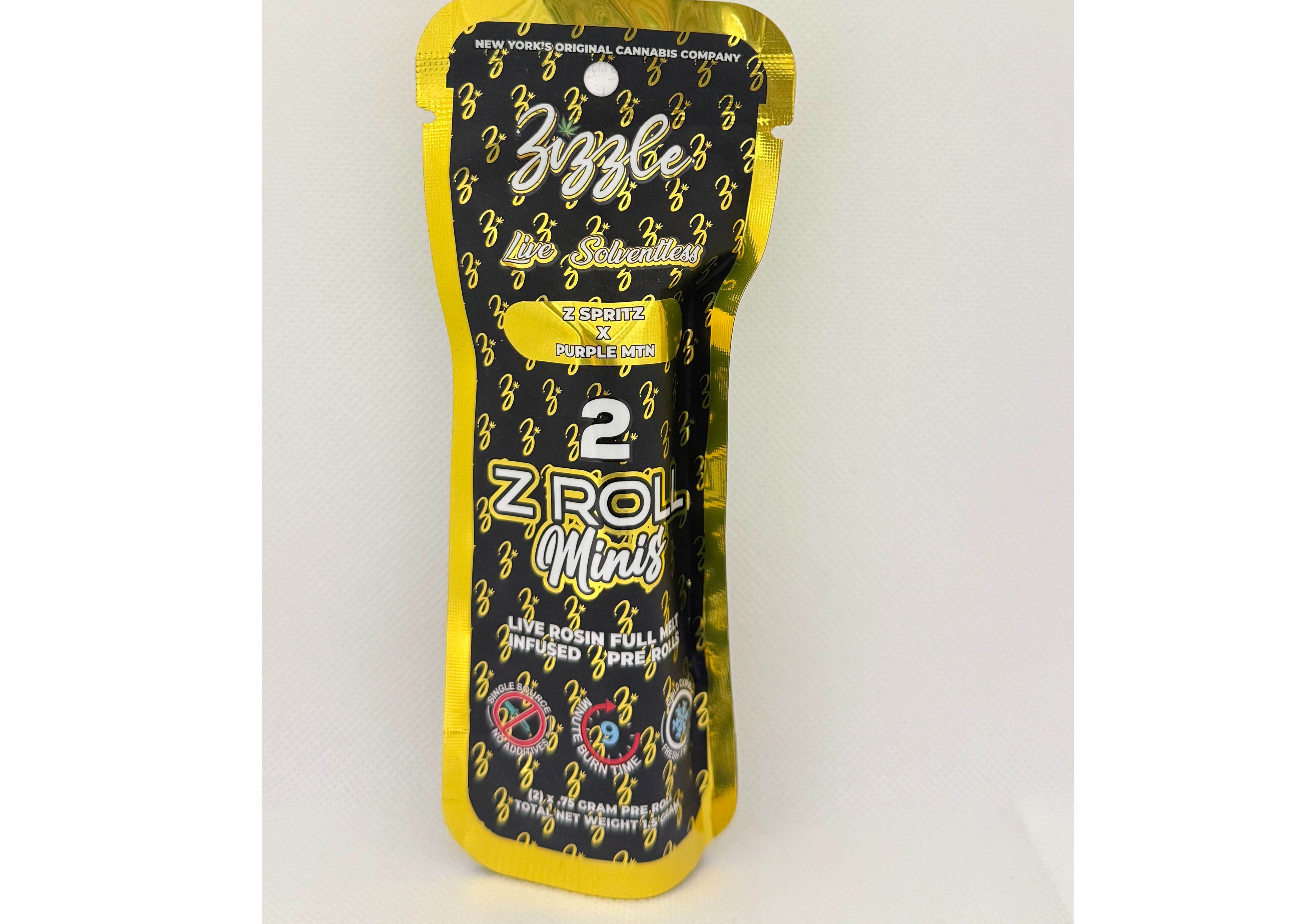 Zizzle - Zspritz x Purple Mountain Infused Preroll 2pk - 1.5g