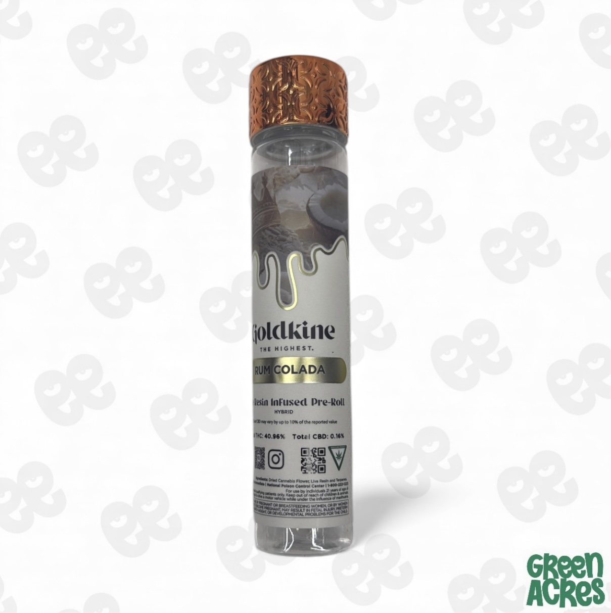 Goldkine: Rum Colada 1G Infused Pre-Roll