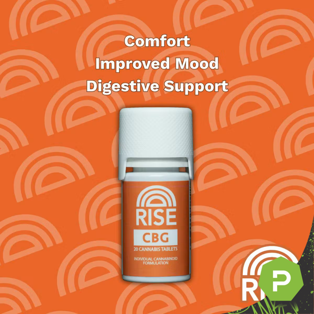 Rise | 200mg Tablets | CBG
