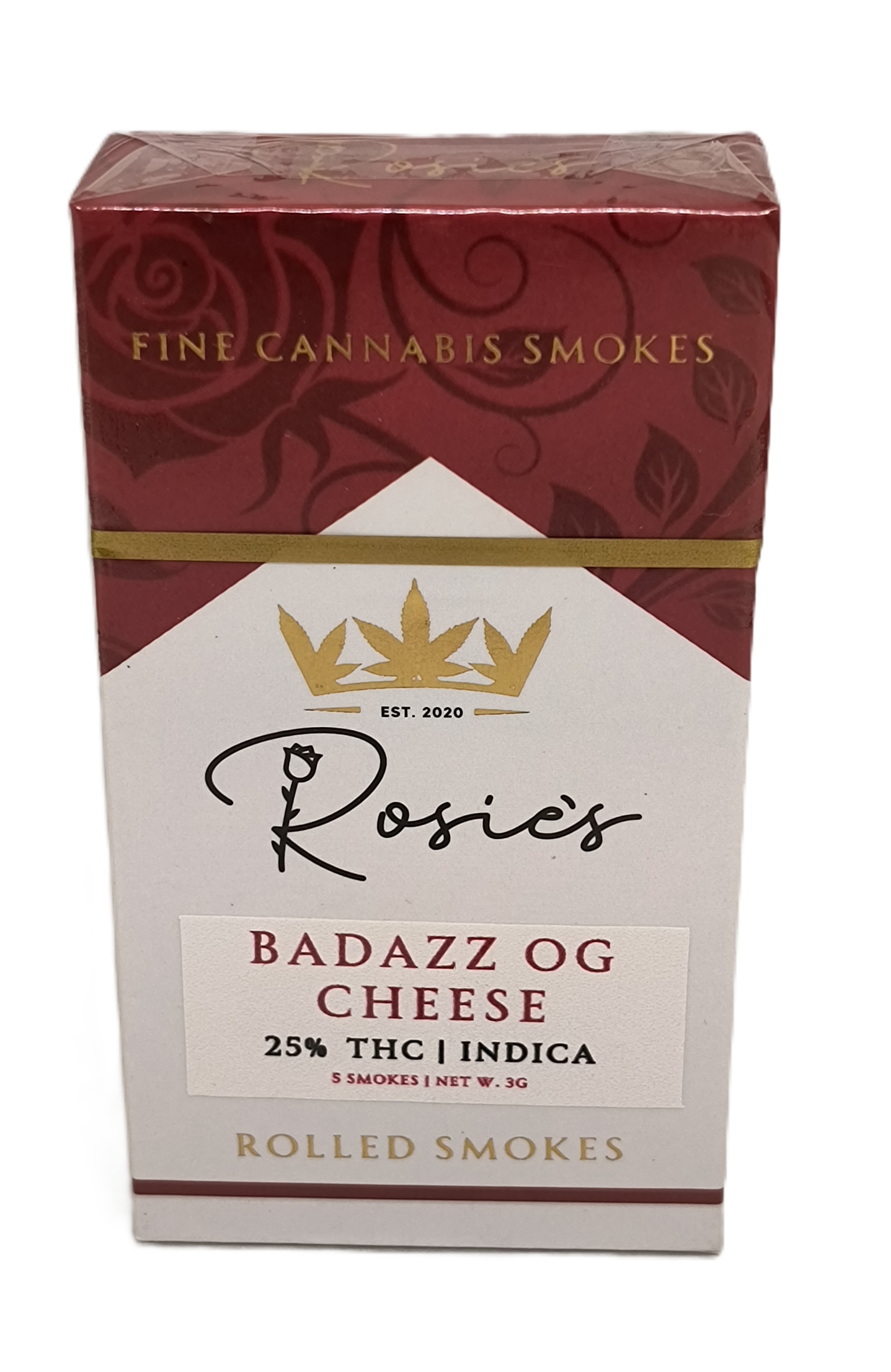 Badazz OG Cheese Pre-Roll 5-Pack | Rosie's