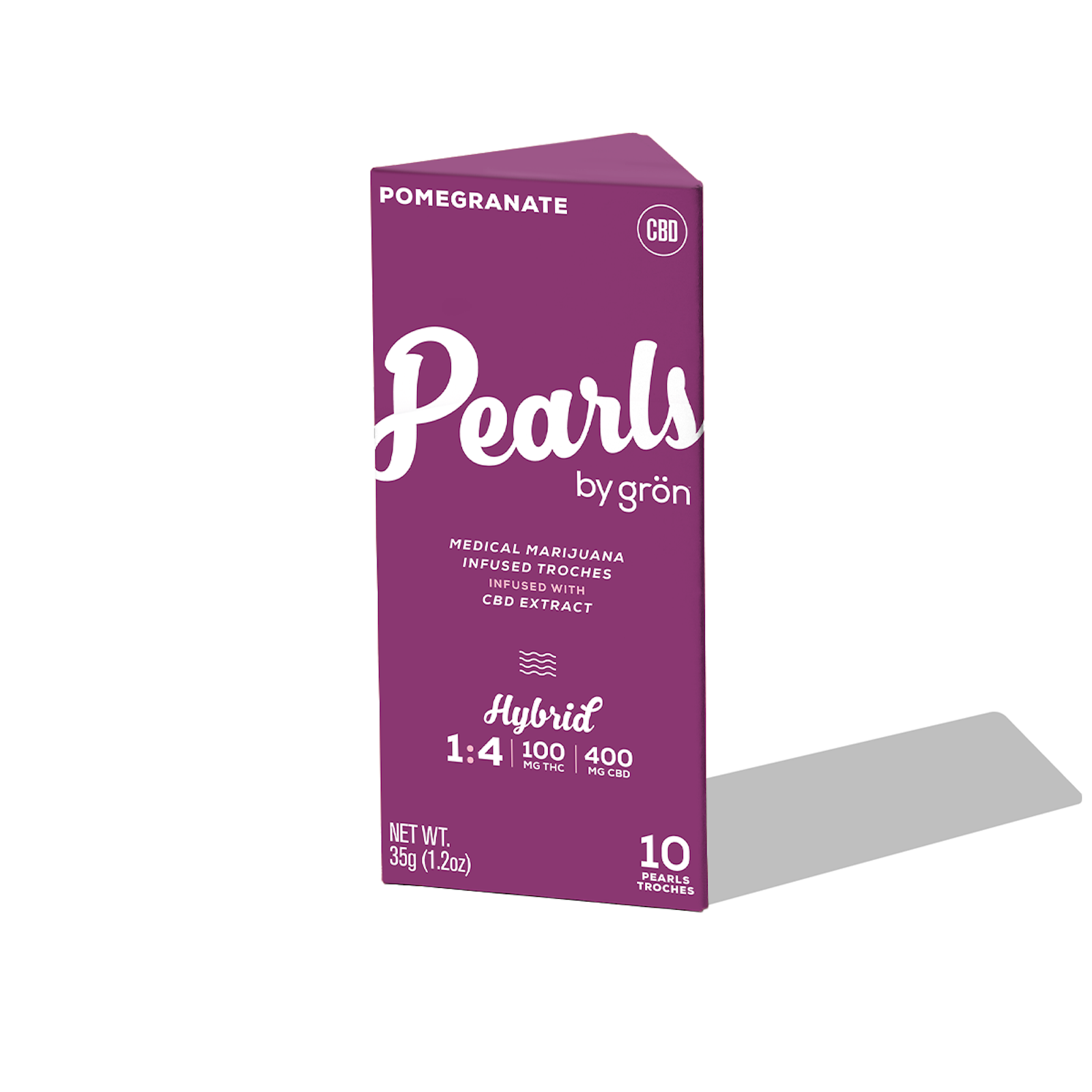 Pomegranate (1:4 | THC:CBD) Troches | 10 Pack (10mg)