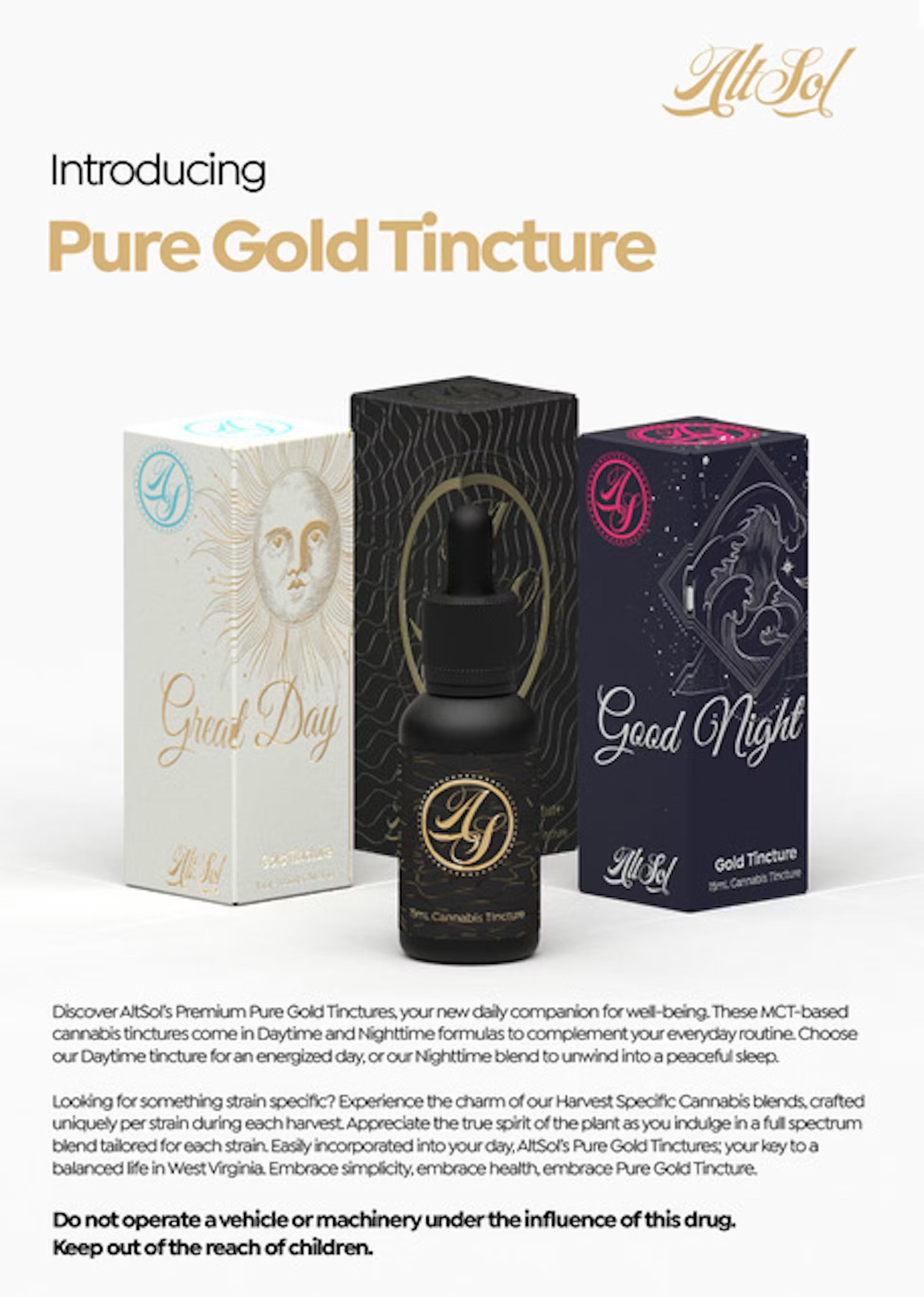 Alt Sol - Great Day Tincture - Tinctures - 15ml