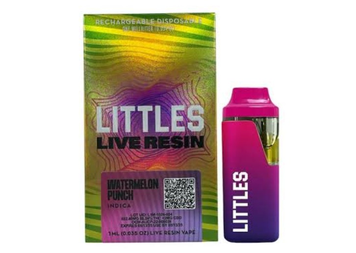 Littles | Watermelon Punch | Live Resin Disposable Vape 1ml