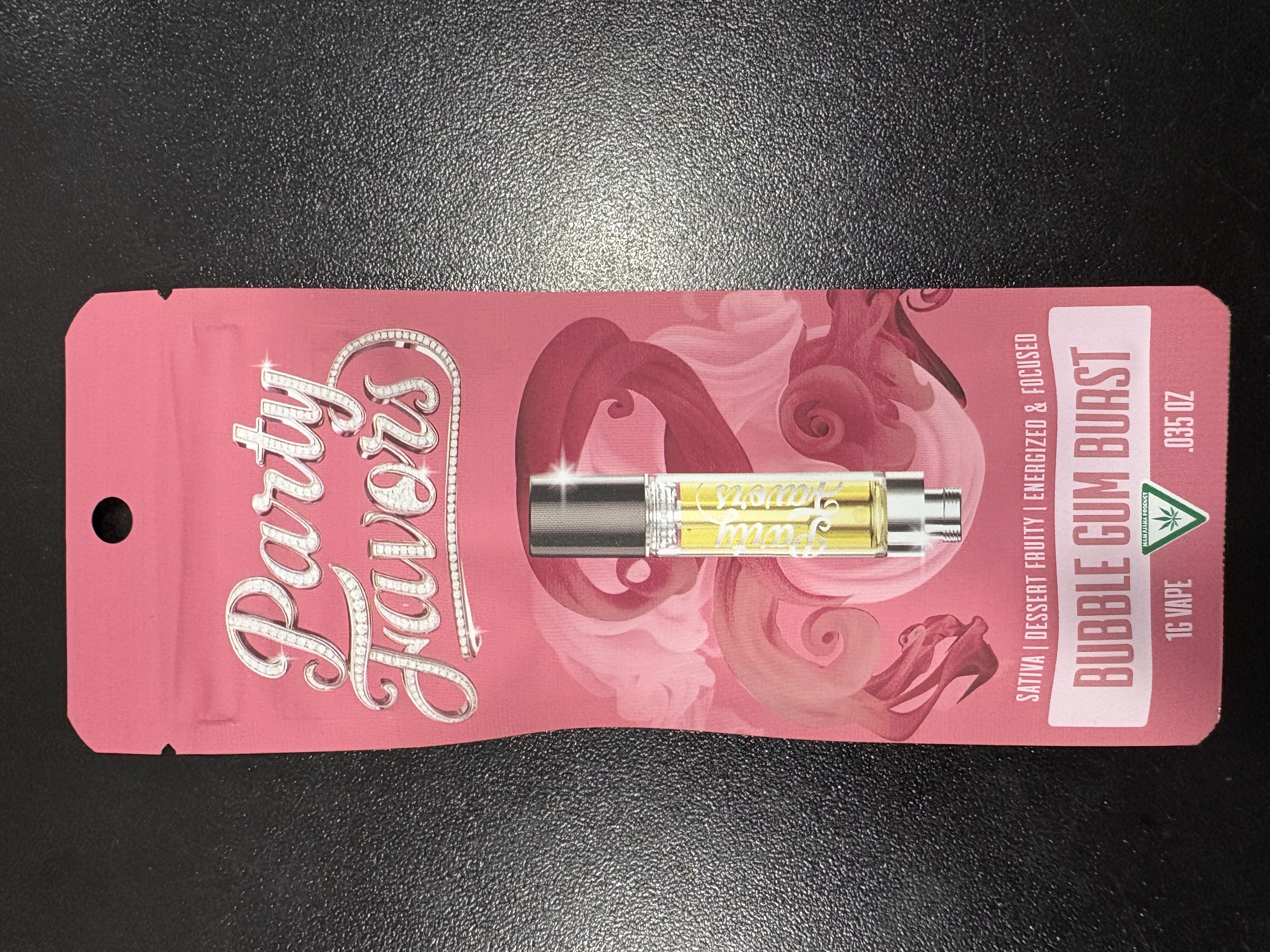 Party Favors Cart Bubble Gum Burst