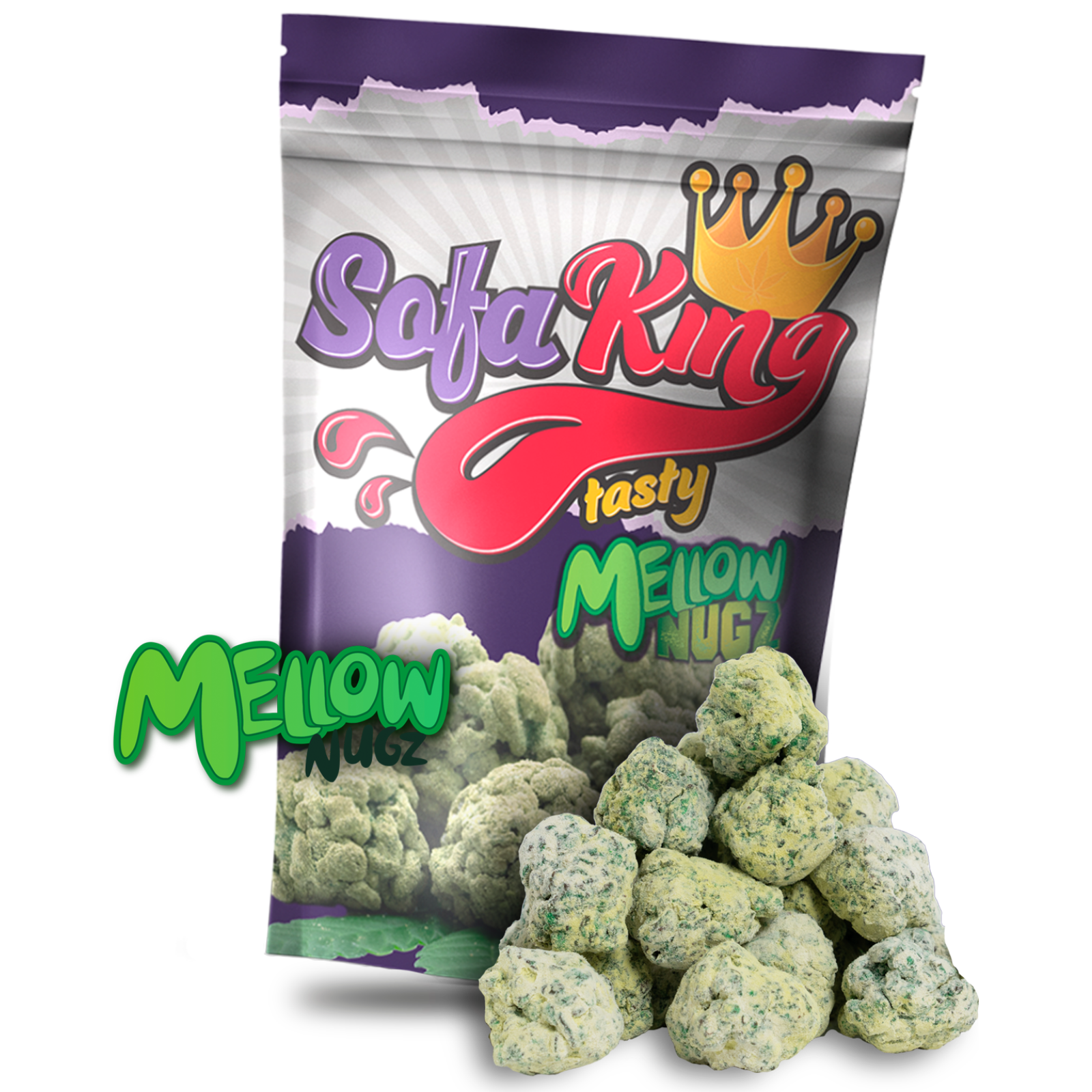 Sofa King 100mg Rice Crispy Mellow Nugz Hybrid