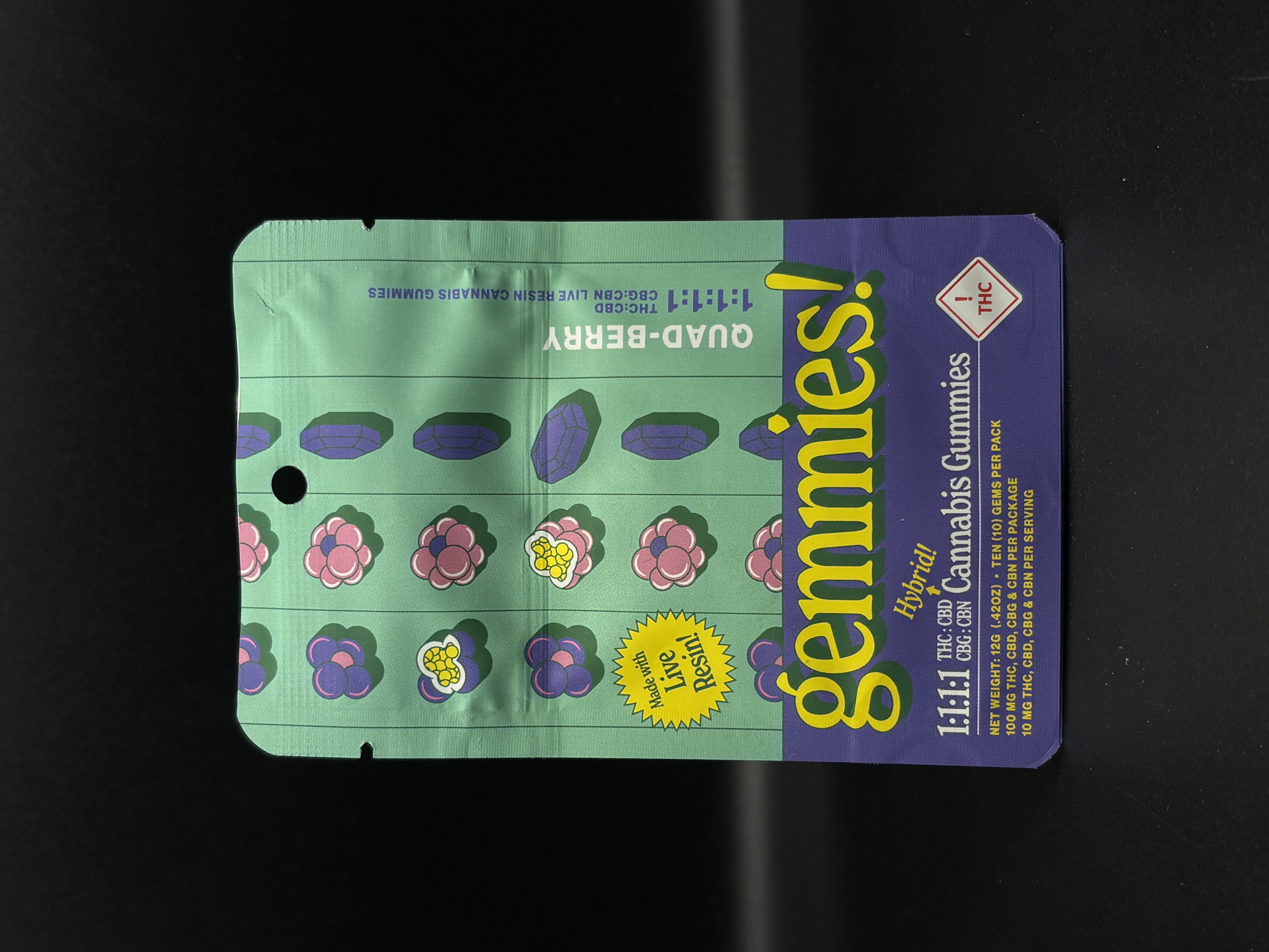 Quadberry Resin Gummies