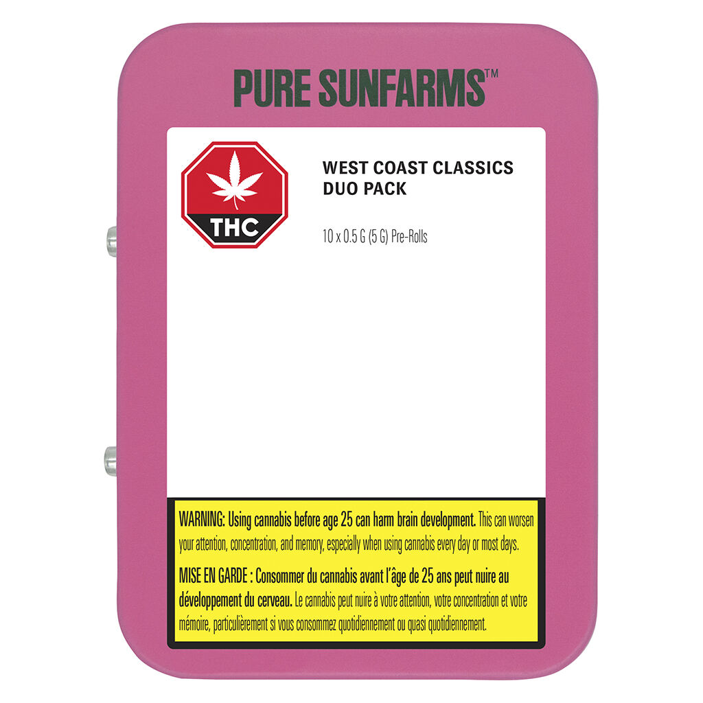 West Coast Classics Duo Pack Pre-Roll | 10x0.5g