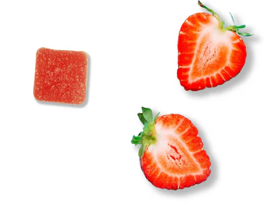 Nama Euphoria - Fresh Strawberry - 2pk/100mg - RSO  Fast Acting Edibles