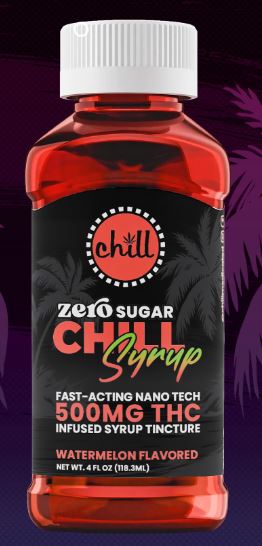 Infused Syrup | Zero Sugar | Watermelon | 200mg | Chill