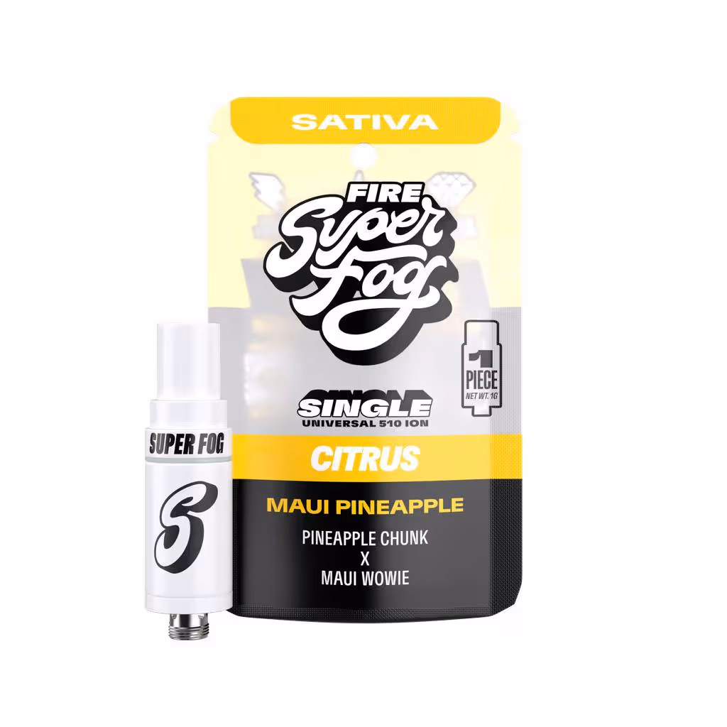 Mfused Super Fog Fire Maui Pineapple Cartridge