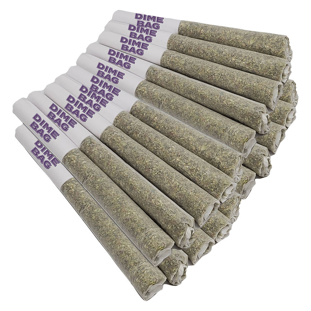 Dime Bag - Doozies Tropical Pocket Puffs Prerolls - 20x0.5g - Sativa - 1.95% TERPS!