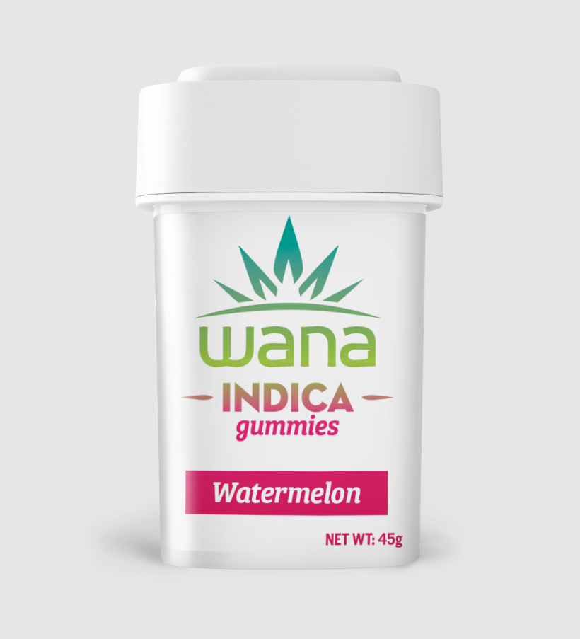 Wana 100mg Gummies Watermelon Indica