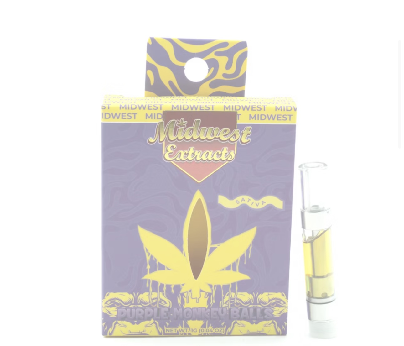 Purple Monkey Balls 1g Cart