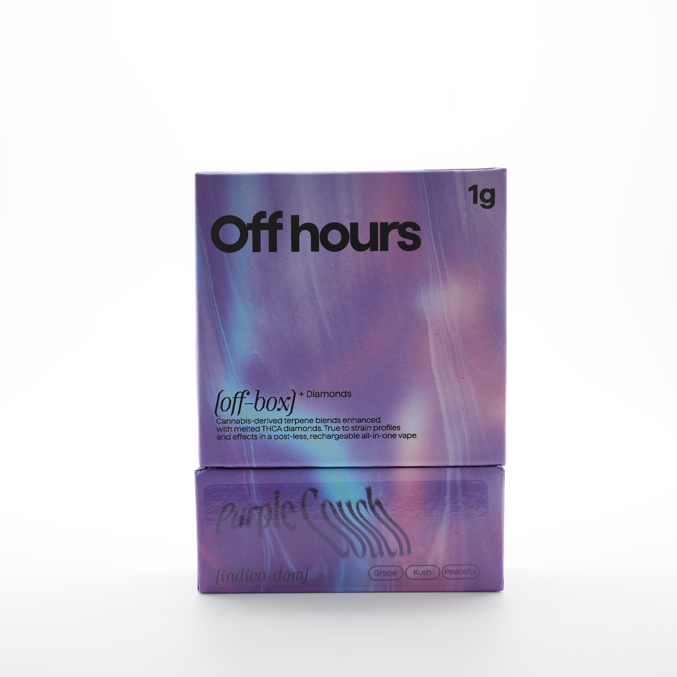 Off Hours Purple Couch AIO vape 1g