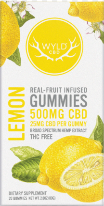 (95111) 500mg CBD Lemon Gummies