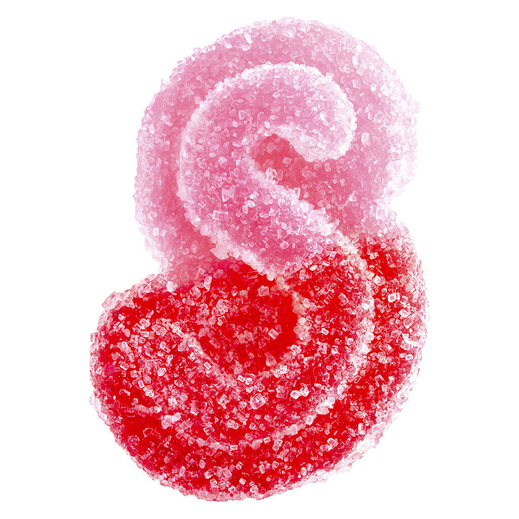 Sourz by Spinach - Fully Blasted Strawberry Watermelon 1:1 CBG/THC Gummy - 1 Pack