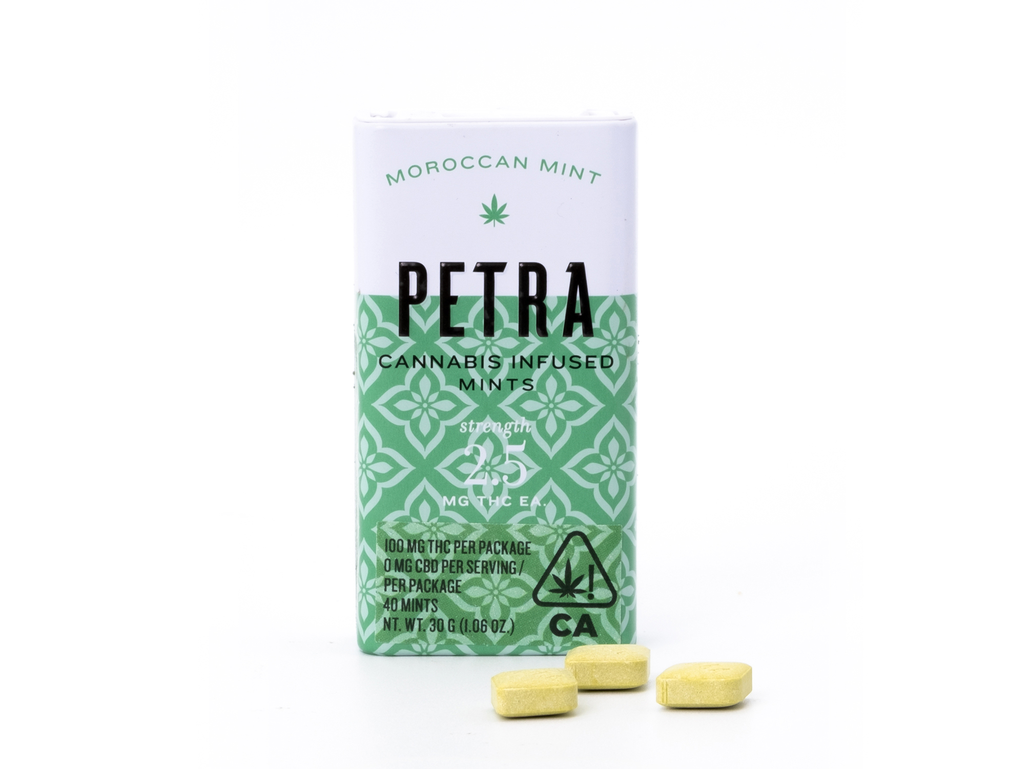 Kiva Confections | Petra - Moroccan Mints | 100mg