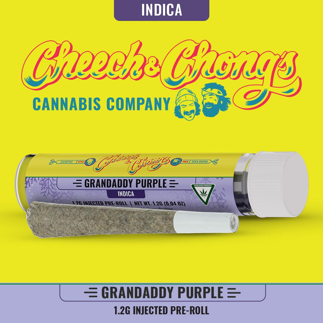 Cheech & Chong Injected Pre-roll | Granddaddy Purple
