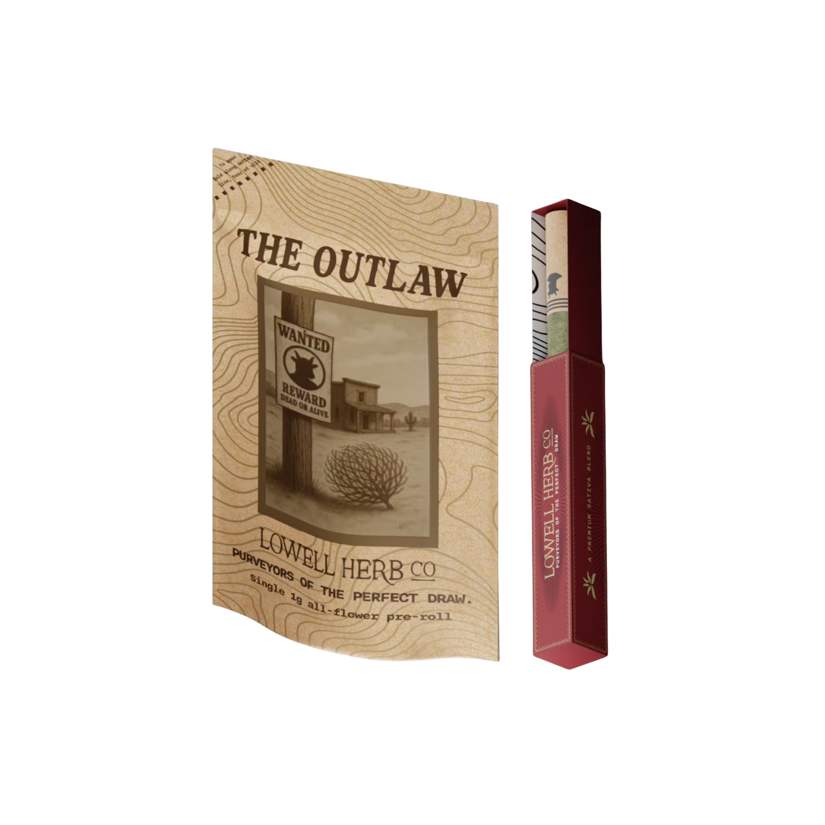 Lowell Smokes - Trailblazer Outlaw Preroll - 1g