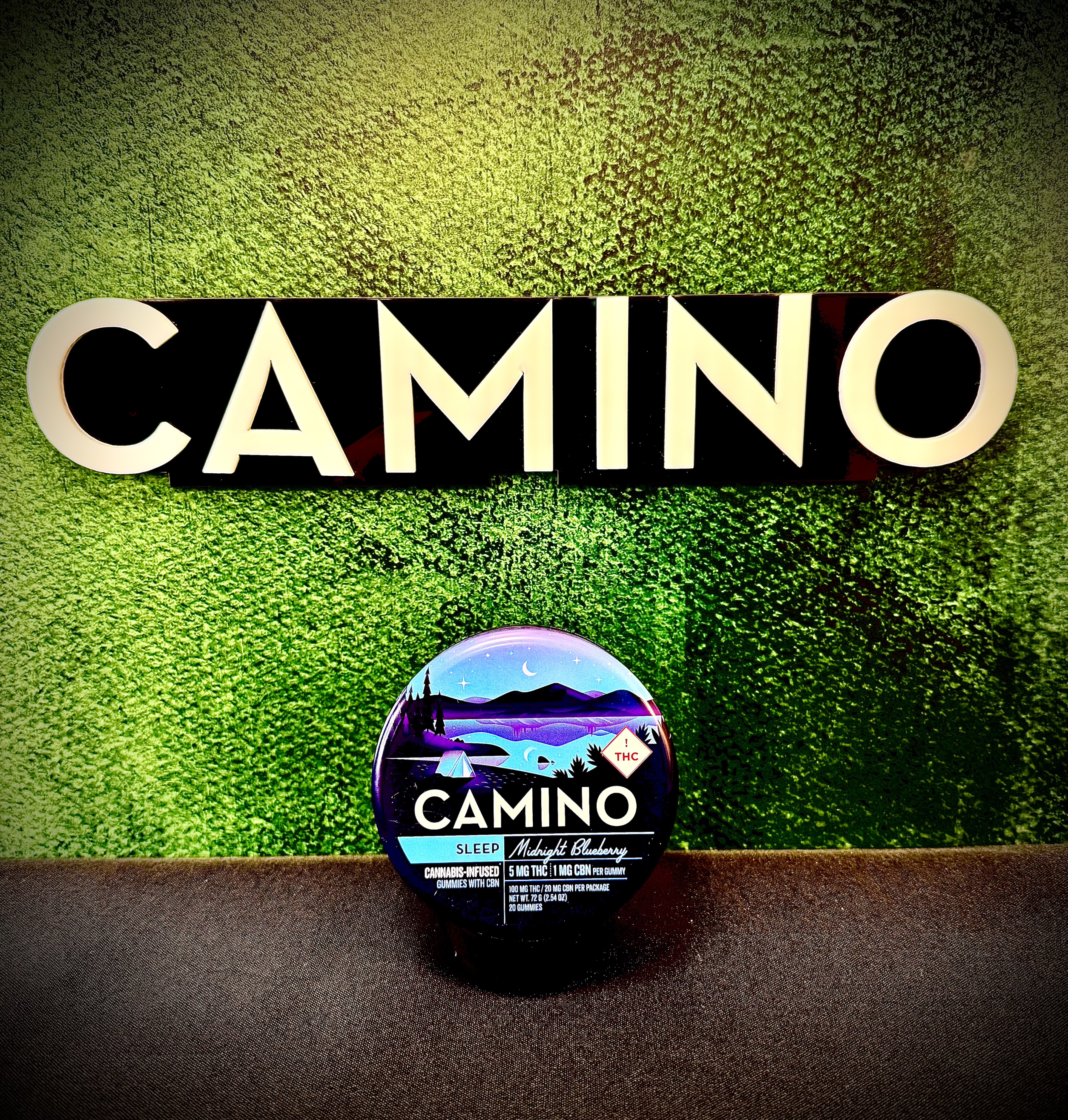 Midnight Blueberry | 5:1 THC: CBN | 100MG | Camino