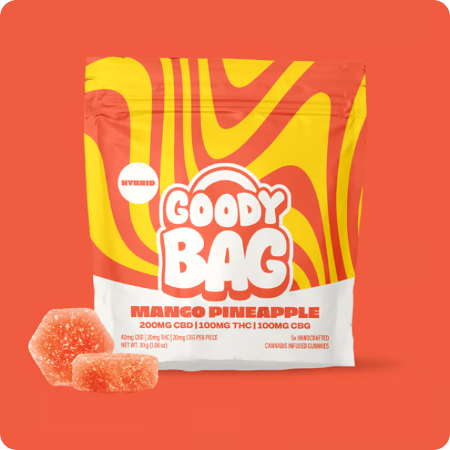 Mango Pineapple - Gummies - 100mg(5pk)