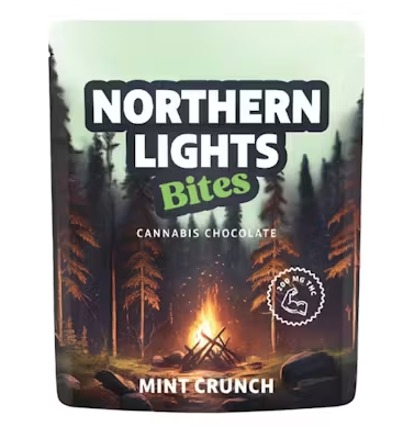 Northern Lights FX - Chocolate Bites - 200mg - Mint Crunch
