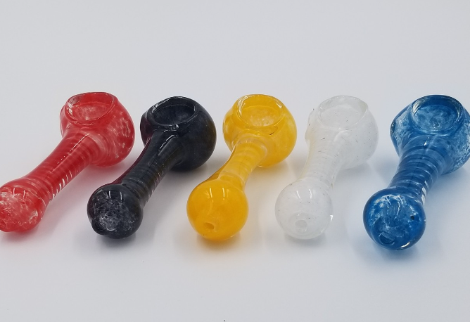 2.75" Assorted Glass Hand Pipe product photo