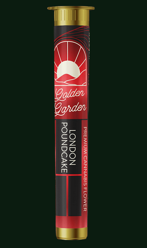 Golden Garden London Pound Cake Preroll