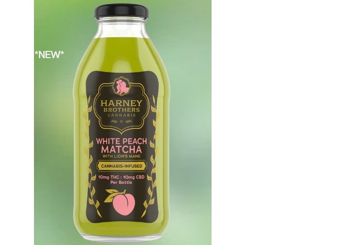 White Peach | Infused Mathca Bottle | 10mg