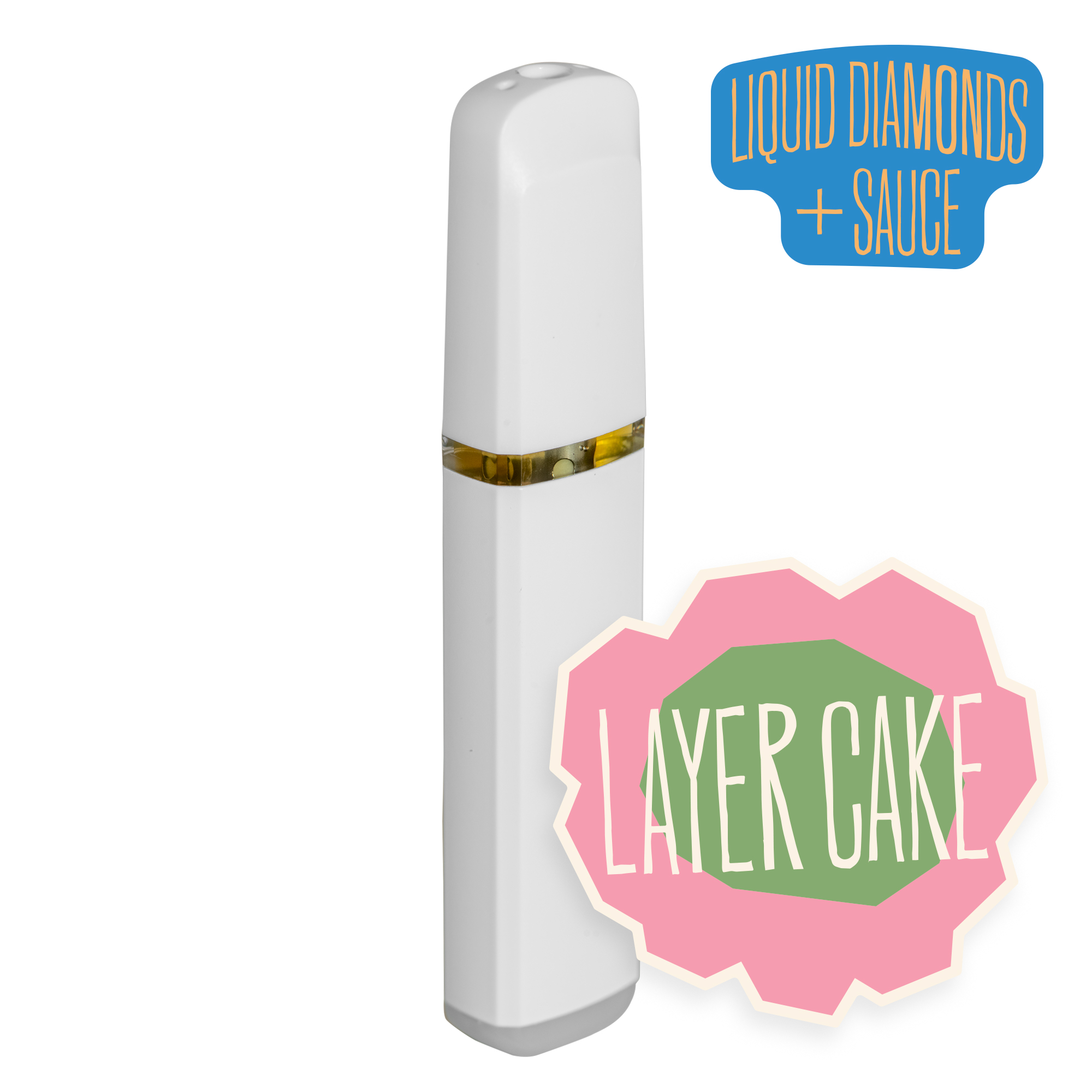 Layer Cake Liquid Diamonds and Sauce Disposable 1g