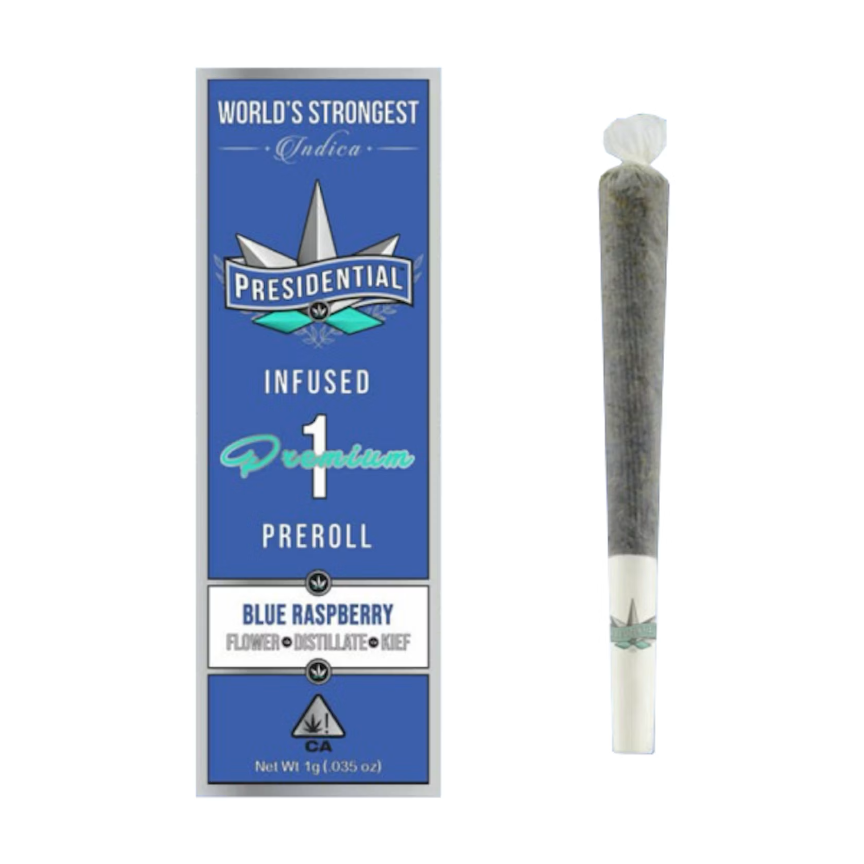 Presidential Moon Rock Pre Roll : Blue Raspberry