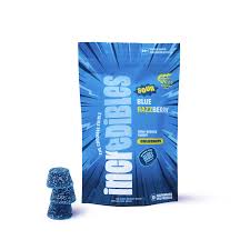 Sour Blue Raspberry Gummies 200mg