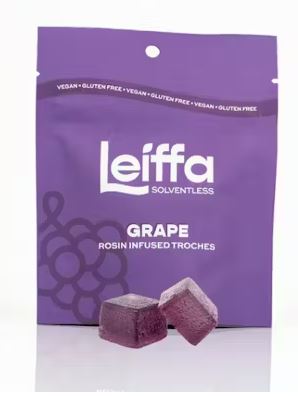Grape Live Rosin Troches | 50mg/10pk (500mg)