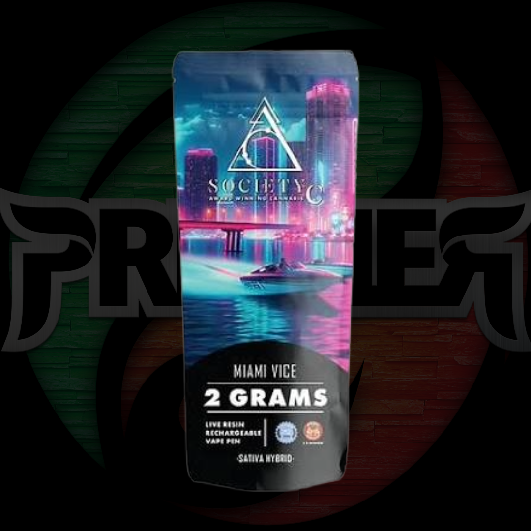 Society C Live Resin Disposable Miami Vice