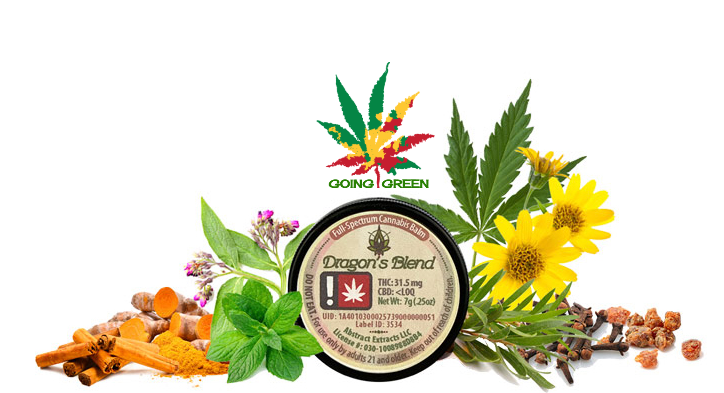 Extra Strength Mini Dragon's Blend 0.25oz Balm (Medicine Farm)